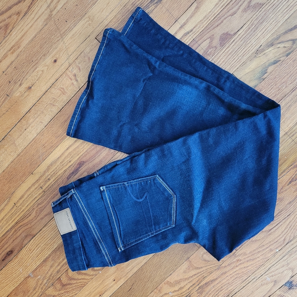 American Eagle Size 8 X Short Flare Jeans